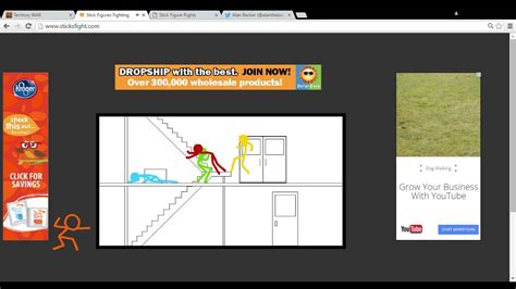 stick figure fight alan becker.